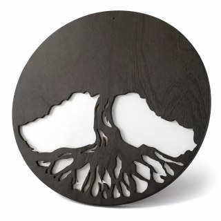 Drzewko ze sklejki, różne srednice