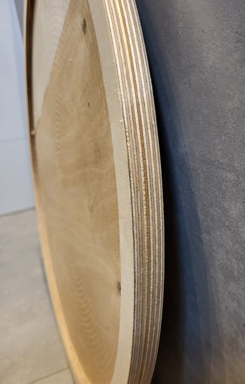 Okrągła rama, frezowany okrąg