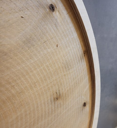 Okrągła rama, frezowany okrąg