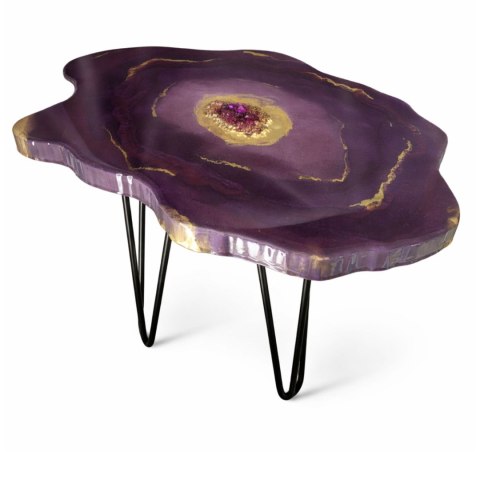 stolik kawowy z żywicy epoksydowej