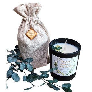 Świeca sojowa - eukaliptus z nutą limonki 160 ml