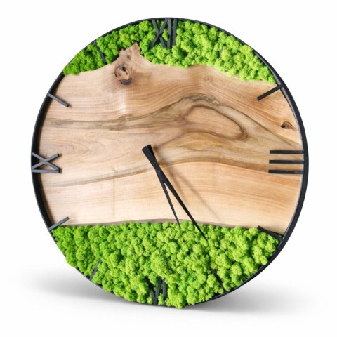 zegar ścienny z deską i chrobotkiem