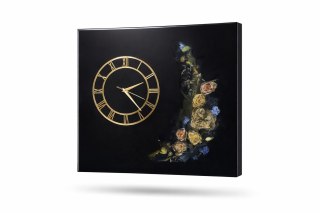 Konserwacja bukietu ślubnego, zegar z bukietem ślubnym