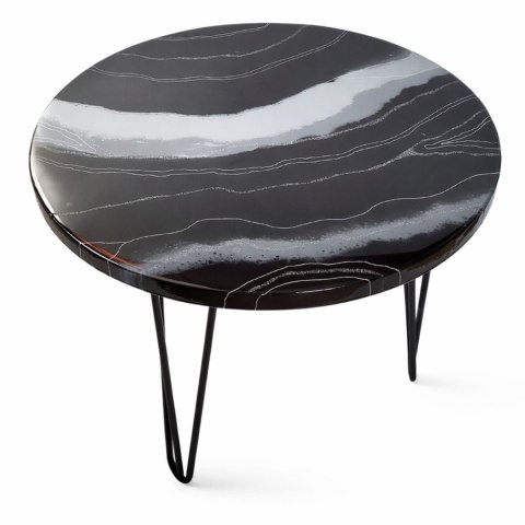 Stolik kawowy z żywicy