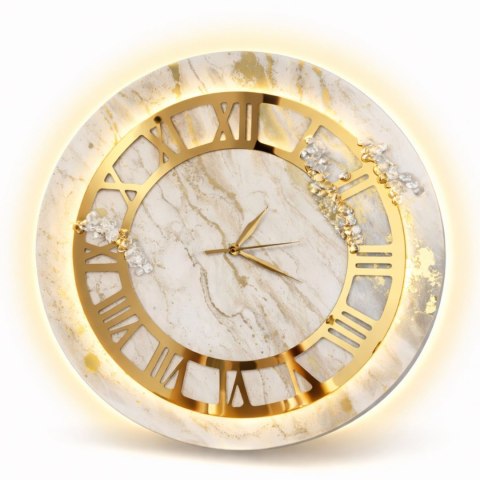 Zegar glamour z podświetleniem LED 50 cm
