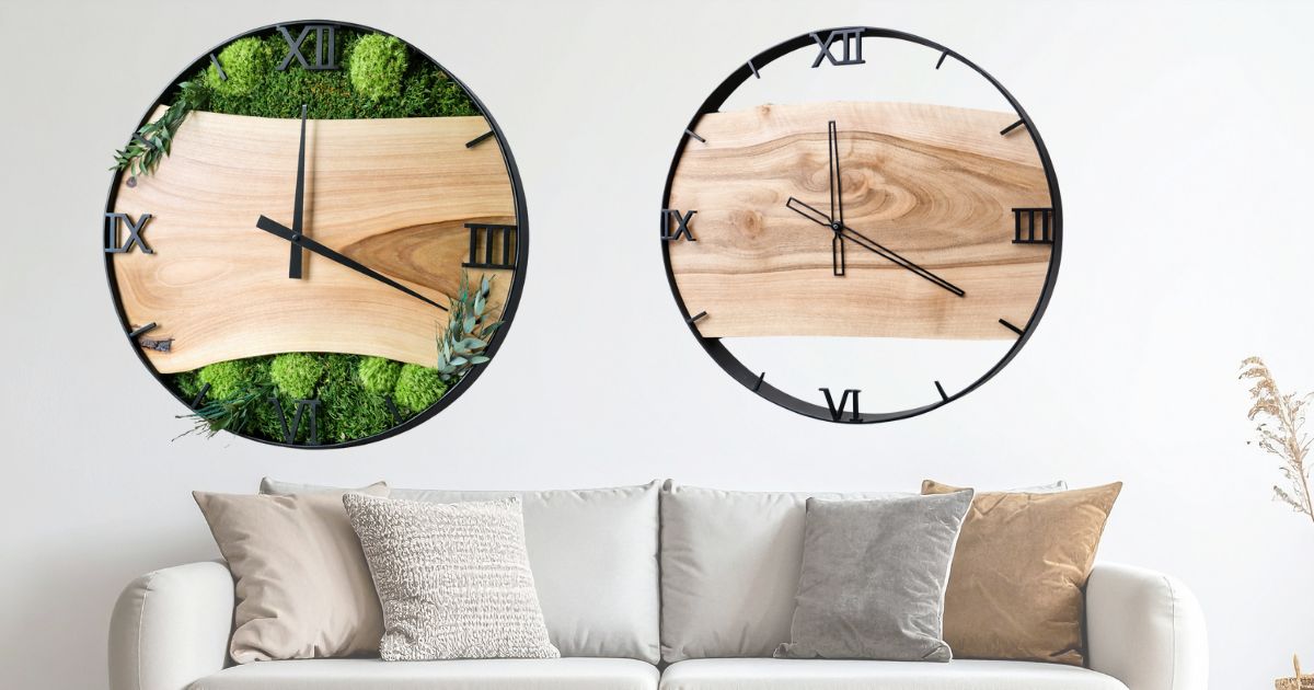 Jaki zegar ścienny wybrać do wnętrza? Poradnik | Fragment Natury